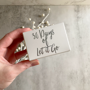 30 Days of Let It Go - Card Deck