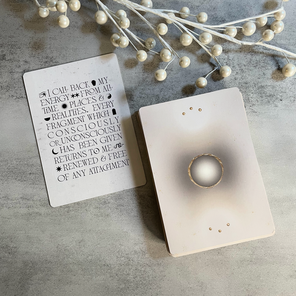 Reflection Mindful Ritual Cards – Spiritual Goodies
