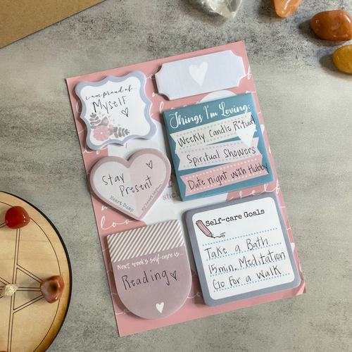 Self Care To Do Sticky Notes