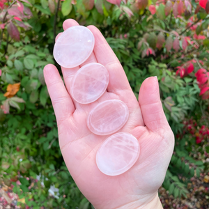 Rose Quartz Worry Stone $5