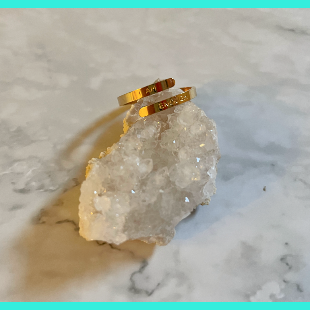 I Am Enough Ring Spiritual Goodies