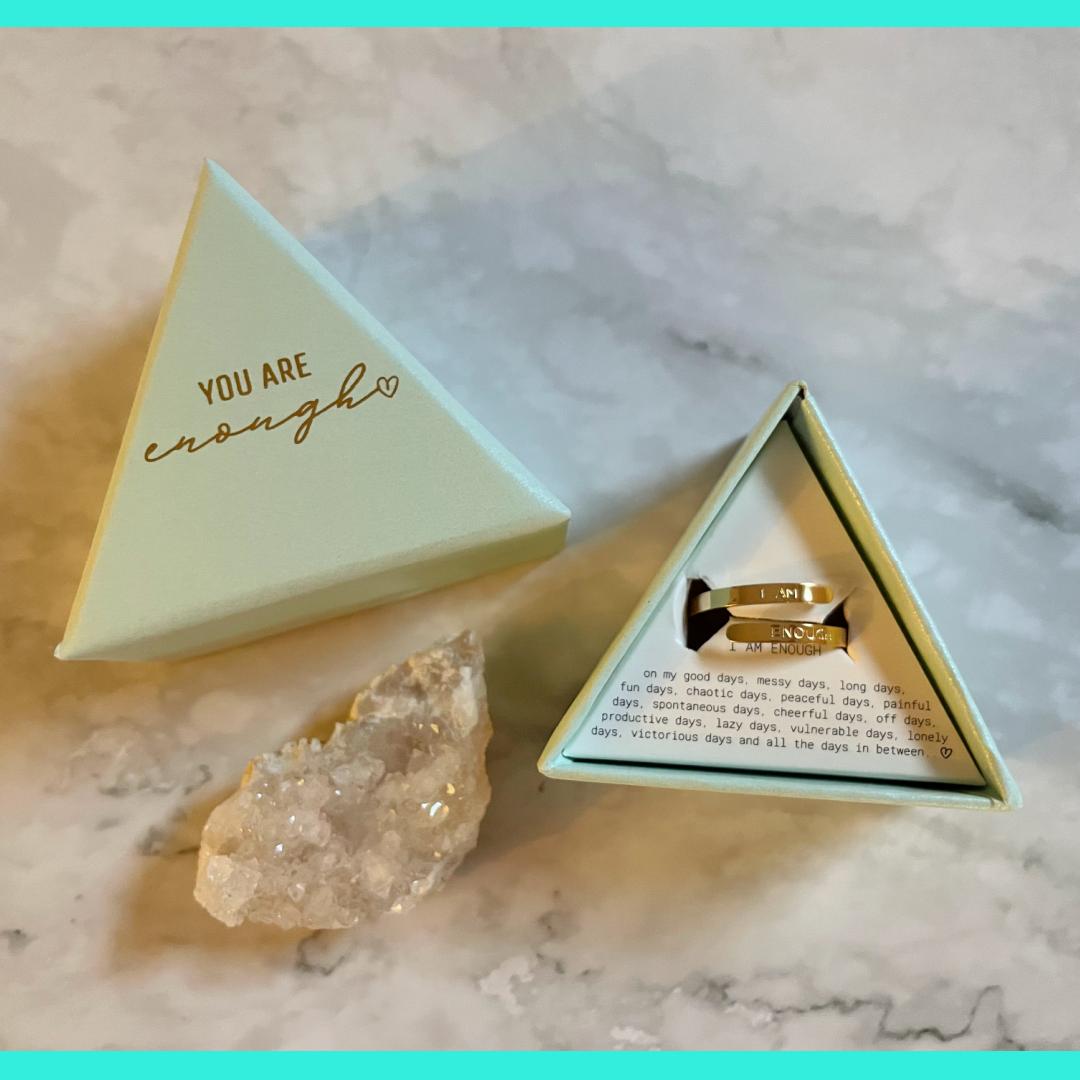 I Am Enough Ring Spiritual Goodies
